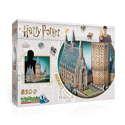 Wrebbit 3D W3D-2014 Das große Wohnzimmer von Hogwarts Harry_Potter 3D-Puzzle, bunt von Wrebbit 3D