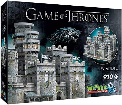 Wrebbit3D, Game of Thrones: Winterfell (910pc), 3D Puzzle, Ages 14+ von Wrebbit 3D