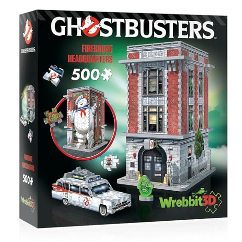 Wrebbit3D Ghostbusters 3D-Puzzle-Modell des Feuerhaus-Hauptquartiers | EIN übernatürliches Abenteuer aus 500 Teilen für Geisterjäger und paranormale Aktivitätsliebhaber Wrebbit3D Ghostbusters 3D-Puzzle-Modell des Feuerhaus-Hauptquartiers | EIN übernatürliches Abenteuer aus 500 Teilen für Geisterjäger und paranormale Aktivitätsliebhaber von Wrebbit 3D