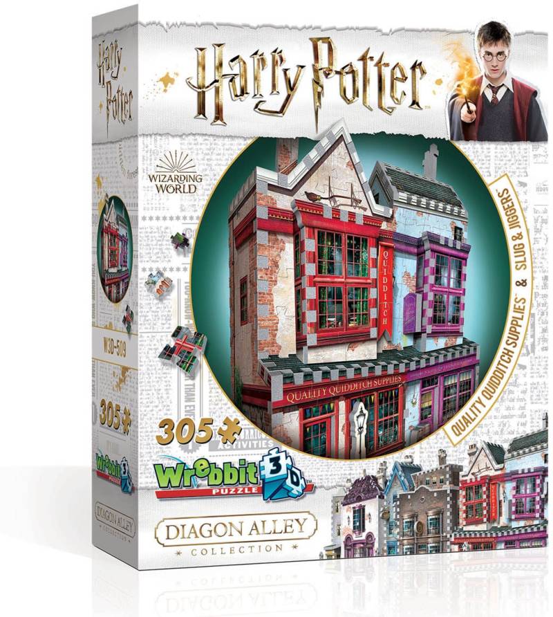 Wrebbit Harry Potter 3D Puzzle Qualität für Quidditch von Wrebbit