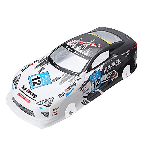 Wresetly 1/10 On-Road RC Car Shell 215X450Mm On-Road Drift Car Body Painted PVC Shell for A Vehicle von Wresetly