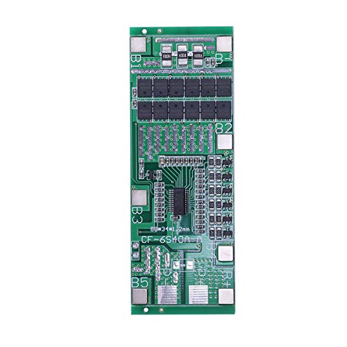 Wresetly PCB Solar-Beleuchtung am zum Schutz des Lithium-Akkus mit Lithium-Batterie 24 V 6S 40 A 18650 Balance für den Motorroller von E-Bike von Wresetly