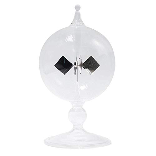 Wresetly Radiometer Solarenergie Licht Solarenergie Vanes Glasradiometer Wissenschaft Licht Bildungslicht von Wresetly