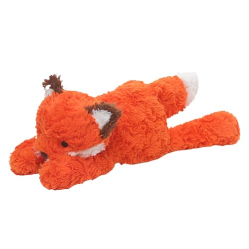 Wrohto Fox Stuffed Animal, 14 Inch Soft Sleeping Animal Throw Pillow, Soft Lying Down Fox Stuffed Animals, Cute Plushies for Kids' Bedroom, Cozy Stuffed Animals for Girls & Boys von Wrohto