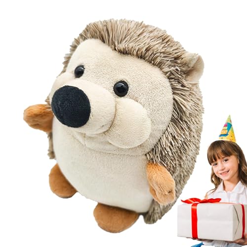 Wrohto Hedgehog Stuffed Animal, Stuffed Hedgehog Plush, Cartoon Hugging Pillow, Kids Plush Toy, Soft Cuddly Pillow, Bedtime Friend Toy, Birthday Plush, Christmas Plush Toy von Wrohto