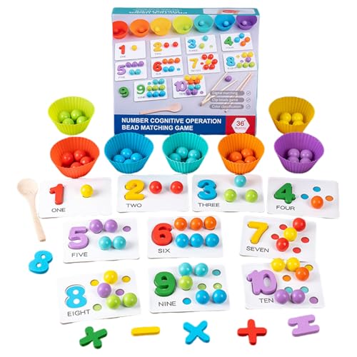 Wrohto Math Beads Counting Toy, Educational Number Learning Bead Game for, Colorful STEM Math Activity Toy for Preschool Kids, Early Education for Children’s Day, Birthdayv Wrohto Math Beads Counting Toy, Educational Number Learning Bead Game for, Colorful STEM Math Activity Toy for Preschool Kids, Early Education for Children’s Day, Birthdayv von Wrohto