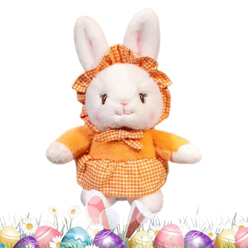 Wrohto Plush Easter Bunny, Easter Rabbit Doll, Adorable Animal Plush Toy, Stuffed Bunny Toy, Easter Bunny Stuffed Animal, Children's Room Bunny, Plush Toy for Kids, Cute Animal Doll for Easter von Wrohto