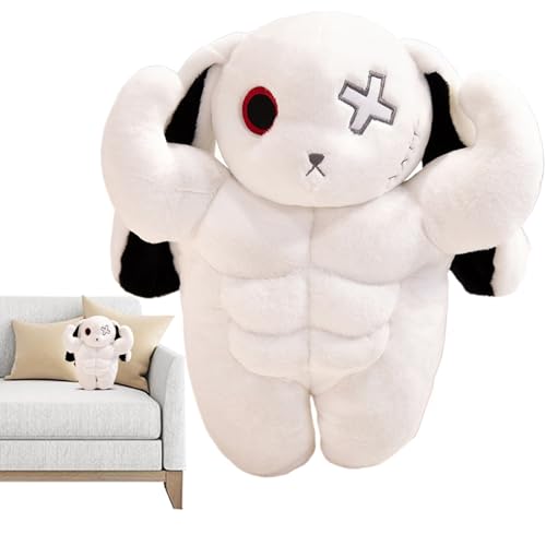 Wrohto Rabbit Plush, Scary Muscle Bunny Standing Plush Toys for Adults, Soft Huggable Doll Throw Pillow for, Bedside Sofa Decoration, Car Travel Buddy, Desk Shelf Ornament Wrohto Rabbit Plush, Scary Muscle Bunny Standing Plush Toys for Adults, Soft Huggable Doll Throw Pillow for, Bedside Sofa Decoration, Car Travel Buddy, Desk Shelf Ornament von Wrohto