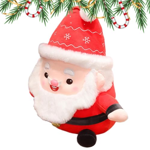 Wrohto Santa Plush Toy, Christmas Santa Claus Toy Plush, Sitting Santa Doll, Soft Stuffed Santa Doll Toy for Living Room and Bedroom, Santa Plush Toy, Christmas Sitting Santa von Wrohto