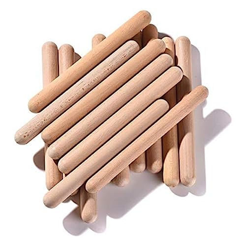 Wsidrnty Lummi-Sticks für rhythmische Musik für Kinder, Packung mit 16 Stäben mit Tragetasche, Musikspielzeug für Kinder mit 20,3 cm (8 Zoll) von Wsidrnty