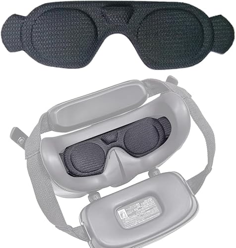 Objektivschutzabdeckung für DJI Avata 2 Goggles 3 Integra Drohnen Zubehör, Objektiv-Schutzabdeckung Matte für DJI Goggles 3/2 Brillen Staub-Schattierungspad von Wulachaka