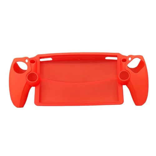 Schutzhülle für Sony PlayStation Portal Gaming Konsole Silikon Hülle Staubschutz Cover Protector für PS Portal Zubehör (Rot) von Wulachaka