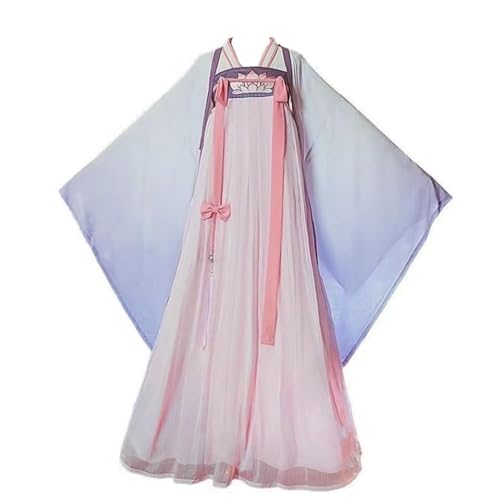 Wulachaka Anime Jiang Yan Li Cosplay Kostüm Lan Wang Ji Chinesische Hanfu Comic-Con Outfits Komplettes Set für Halloween-Party (Jiang Yan Li Kostüm, XL) von Wulachaka