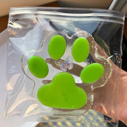 Cat Paw Squishy, Taba Squishy Cat Paw, Katzenpfoten Squishy Toy, Squishy Katze Pfote Squeeze Spielzeug zum Stressabbau, Anti Stress Sensory Fidget Toys für Kinder und Erwachsene von Wuyooprt