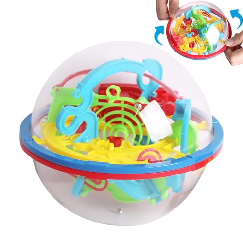 Puzzleball für Kinder | Anspruchsvolles -Spiel Fidget Educational Maze - Frühpädagogische Aktivitäten zur Hand-Auge-Koordination und zum Verständnis des dreidimensionalen Raums von Wuyooprt