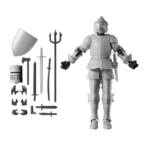 Wuyooprt 3D-gedruckte Actionfigur,3D-gedruckte Figuren - Dekorative Schreibtisch-Bastelarbeiten,Mehrgelenkige Roboter-Actionfigur, Sammel-Actionfigur für Sammler-Desktop-Dekorationen von Wuyooprt