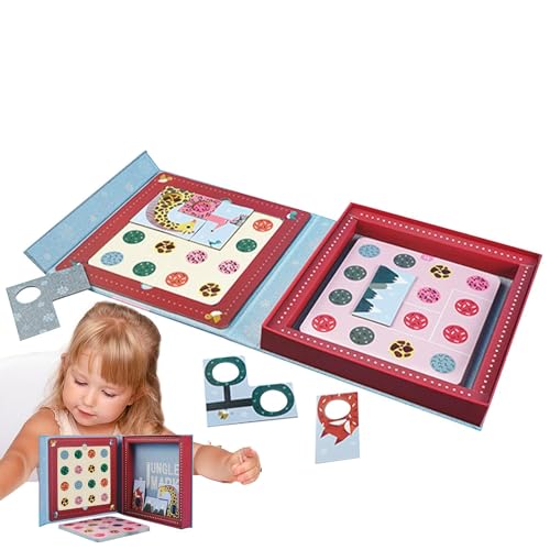 Wuyooprt Farb-Matching-Spiel, Kinder-Matching-Spiel,Denksport-Puzzlespiel | Puzzle-Spiel, farblich passendes Spielzeug, farblich passendes Puzzle-Spielzeug, farblich passendes Lern-Puzzlebrett von Wuyooprt