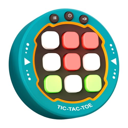 Wuyooprt Handheld-Spiel, Handheld-Puzzlespiel | Tisch-Denksportspiele - Connect 3 Classic Grid 3 in A Row Game Strategie-Brettspiele für 3–5 Jahre alte Kinder von Wuyooprt