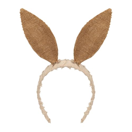 Wuyooprt Hasenohren Stirnband | Häschen Stirnband Ostern Niedlich Stirnband | Foto Requisiten Frauen Stirnbänder Haarschmuck Kostüm Zubehör von Wuyooprt