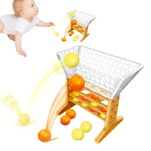 Wuyooprt Jumping Ball Brettspiel, Bounce Ball Spiel für Kinder - Multiplayer-Interaktionsspielzeug-Tischspiel - Kleinkind-Aktivitäten, Brettspiele, Hand-Auge-Koordinations-Puzzlespielzeug für Kinder von Wuyooprt