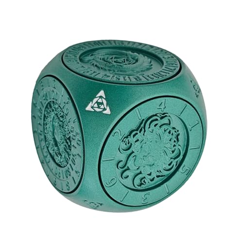 Wuyooprt Rollenwürfel, 7-teiliges Ästhetisches Würfelset, Drehbarer Würfel mit Geometrischem Design für Erwachsene Familien Paare Kinder Klassenzimmer Teenager Wuyooprt Rollenwürfel, 7-teiliges Ästhetisches Würfelset, Drehbarer Würfel mit Geometrischem Design für Erwachsene Familien Paare Kinder Klassenzimmer Teenager von Wuyooprt