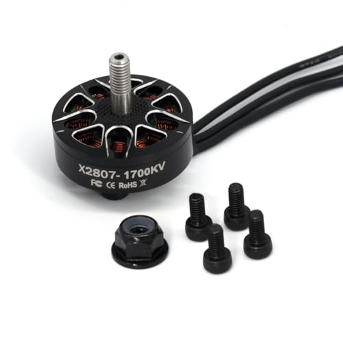 Wyerewel Parts X2807 2807 1700KV bürstenloser Motor für Mark4 FPV Freestyle 17.8 cm Long Range LR7 Drohnen DIY von Wyerewel