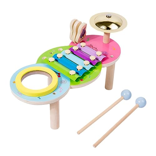 Wynrzyj Musikset Holzspielzeug Für Kleinkind Holz Percussion Musikinstrument Sensorische Bildung Xylophon Für Kinder Vorschulkinder Kinder Musikinstrument Wynrzyj Musikset Holzspielzeug Für Kleinkind Holz Percussion Musikinstrument Sensorische Bildung Xylophon Für Kinder Vorschulkinder Kinder Musikinstrument von Wynrzyj