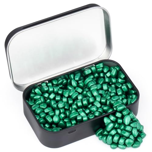 Wzone Grün Crack Magnete Magnetsteine Steine 300g (Ungefähr 500 Stück), Stresskiller Magnete Kleine Magnetic Stones Fidget Adhs Spielzeug, Anti Stress Zeitvertreib Geschenkidee von Wzone