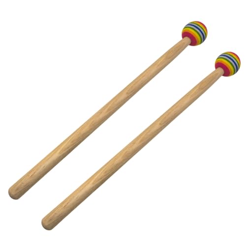Wzxksoac Regenbogen Trommelstöcke 2 Stück Weicher Lollipop Kopf Percussion Drumsticks für Erwachsene und Kinder Wzxksoac Regenbogen Trommelstöcke 2 Stück Weicher Lollipop Kopf Percussion Drumsticks für Erwachsene und Kinder von Wzxksoac