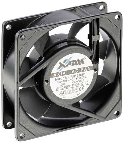 X-Fan RAH1238S1 Axiallüfter 230 V/AC 163 m³/h (L x B x H) 120 x 120 x 38mm von X-Fan