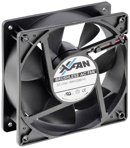 X-Fan RAH1238S1-C Axiallüfter 230 V/AC 180 m³/h (L x B x H) 120 x 120 x 38mm von X-Fan