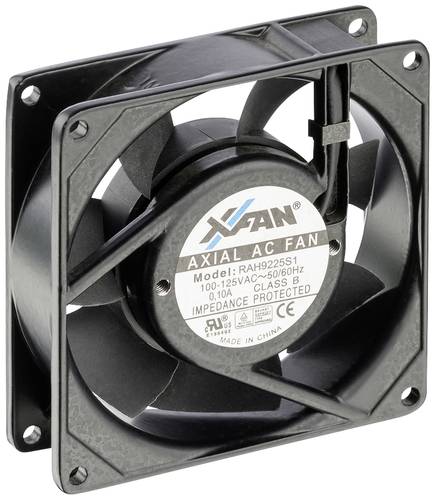 X-Fan RAH9225S1 Axiallüfter 230 V/AC 34 m³/h (L x B x H) 92 x 92 x 25mm von X-Fan