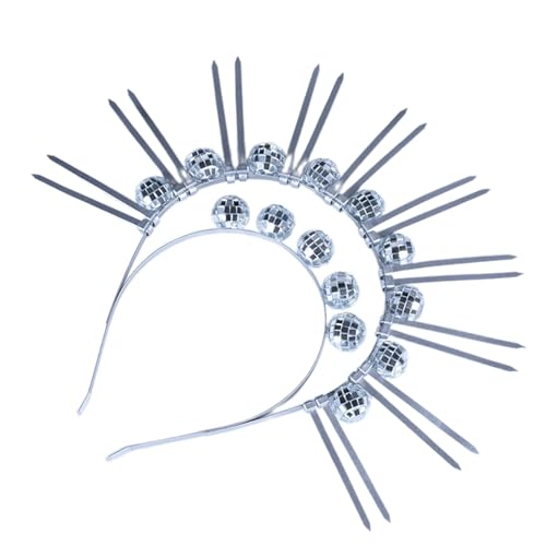 Ball-Stirnband, einzigartiges Haarband für Damen, stilvolle Kopfbedeckung für Partys, multifunktionaler Kopfschmuck, Ornament, Kostüm, Kopfschmuck von X-Institute