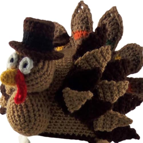 Eltern Kind Strickhut In Truthahnform Weihnachten Thanksgiving Dekoration Einzigartiger Hut Karnevalshut Für Erwachsene Party Festlicher Hut Türkei Hüte Für Erwachsene Türkei Hüte Für Hüte von X-Institute