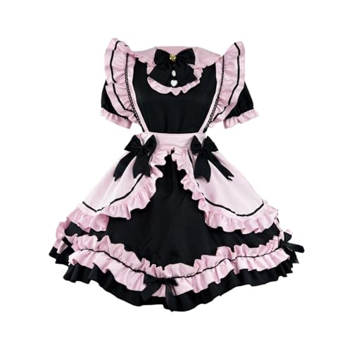 Französisches Dienstmädchen Kostüm Zubehör Set Mit Schürze Stirnbändern Dienstmädchen Kleid Halloween Dienstmädchen Cosplay Kostüme Französisches Dienstmädchen Kostüm Für Frauen Sexy Kostüm von X-Institute