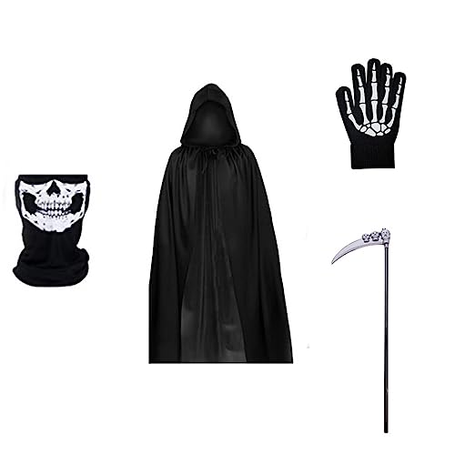 Kostüm Party Zauberer Hexenmantel Zauberer Outfit Unisex Umhang Halloween Kinder Umhang Vampir Robe Cosplays Kostüm Kinder Halloween Umhang Vampir Robe Cosplays Kostüm Kleid Party Zauberer Hexe von X-Institute