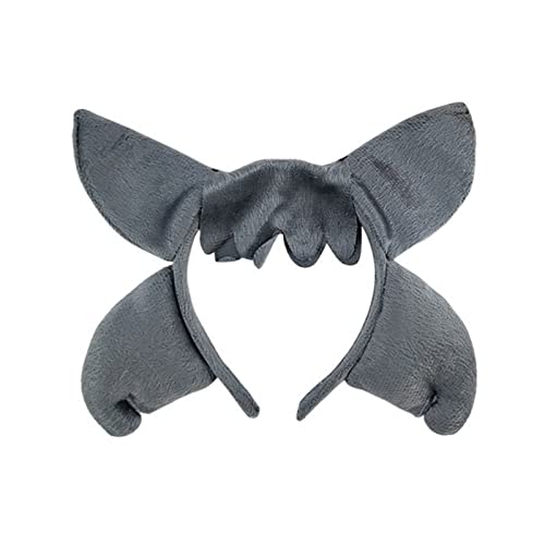 X-Institute 1/3/4/5 Wolf Kostüm Für Kinder Wolfsohren Stirnband Schwanz Fliege Handschuh Schwanz Rock Cosplay Zubehör Halloween Cosplay Kostüm Für Männer Und Frauen von X-Institute