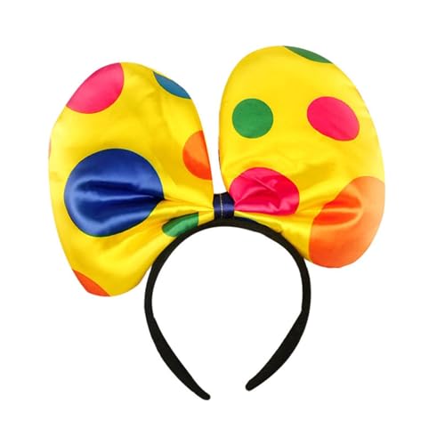 X-Institute 1/3-teiliges Clown Kostüm Set Zirkus Clown Stirnband Fliege Minirock Halloween Cosplay Zubehör Für Kinder Mädchen Geschenke Clown Kostüm Set Für Damen von X-Institute
