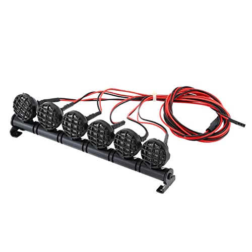 X-Institute 1:10 Fernbedienung Auto LED Dachlicht Ersatz 4/6WD Ersatzteil W Easy Fixed Upgrade Crawler von X-Institute