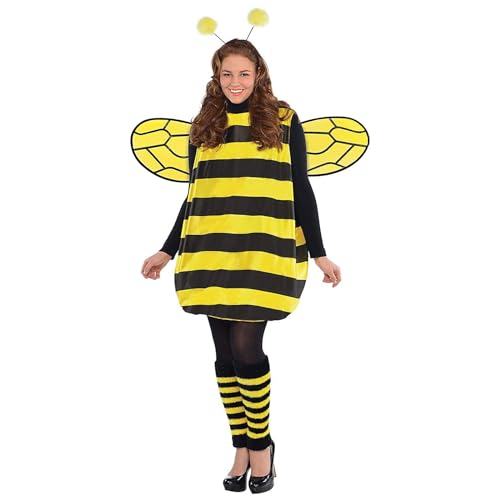 X-Institute Insekten Verkleidungsset Mit Kleid Stirnband Und Beinärmeln Für Erwachsene Kindergeburtstage Halloween Weihnachten Karneval Cosplay Requisiten von X-Institute