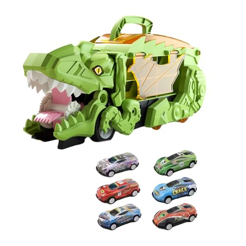 X-Institute Kreativer Dinosaurier Träger LKW Auto Spielzeug Schwalben Transport Spielfahrzeug Spielzeug DinoCar Kinder Bevorzugen Goodie Bag Füller von X-Institute