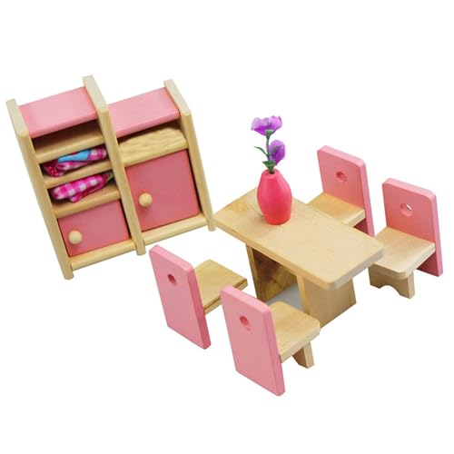 X-Institute Miniaturmöbel Modell Puppenhäuser Schlafzimmer Wohnzimmer Küche Esszimmer Zubehör Realistisches Spielset 1:12 von X-Institute