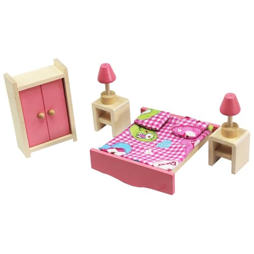 X-Institute Miniaturmöbel Modell Puppenhäuser Schlafzimmer Wohnzimmer Küche Esszimmer Zubehör Realistisches Spielset 1:12 von X-Institute