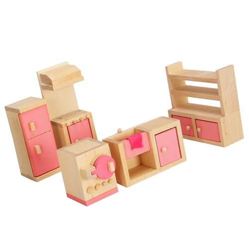 X-Institute Miniaturmöbel Modell Puppenhäuser Schlafzimmer Wohnzimmer Küche Esszimmer Zubehör Realistisches Spielset 1:12 von X-Institute