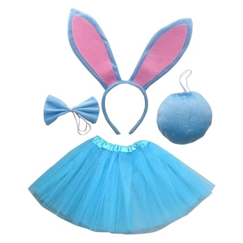 X-Institute Nette Ohr Stirnbänder Haar Hoop Thema Party Requisiten Für Kinder Erwachsene Halloween Dekore Rolle Spielen Party Requisiten Set Cosplay Headwear von X-Institute