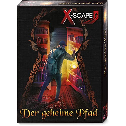 X-SCAPE Der geheime Pfad – EIN Escape Room Spiel mit mysteriösen Herausforderungen – Level Fortgeschrittene für 1-5 Spieler ab 12 Jahren – Ideal für Escape Game Fans und Rätselfreunde von X-SCAPE