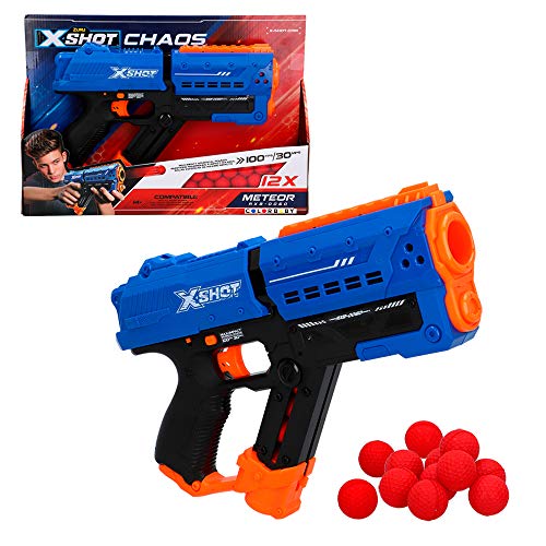 XSHOT 46274 Meteor Blaster X-Shot Chaos Schaumstoffkugelpistole von XShot