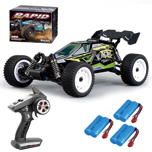 X-Verse 16201 Ferngesteuertes Auto, 2.4GHz 1:16 4WD Wasserdichtes RC Autos Kohlebürste Motor, 50KM/H All Terrain Offroad RC Truggy für Kinder Erwachsene, Grün X-Verse 16201 Ferngesteuertes Auto, 2.4GHz 1:16 4WD Wasserdichtes RC Autos Kohlebürste Motor, 50KM/H All Terrain Offroad RC Truggy für Kinder Erwachsene, Grün von X-Verse