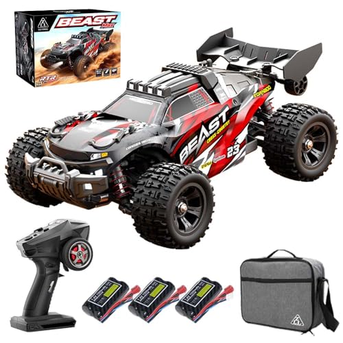 X-Verse SG118MAX 1:18 Ferngesteuertes Auto, 60KM/H RC Hohe Geschwindigkeit Wasserdichtes Offroad mit Bürstenloser Motor, 4WD Off Road Race Buggy für Erwachsene, 3 Batterien X-Verse SG118MAX 1:18 Ferngesteuertes Auto, 60KM/H RC Hohe Geschwindigkeit Wasserdichtes Offroad mit Bürstenloser Motor, 4WD Off Road Race Buggy für Erwachsene, 3 Batterien von X-Verse