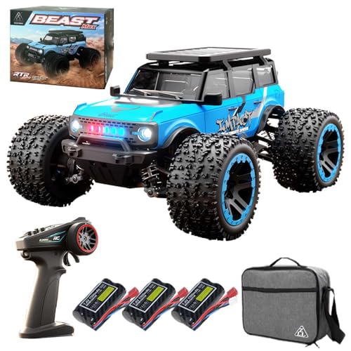 X-Verse SG201MAX Ferngesteuertes Auto, 1:20 55KM/H RC Autos Bürstenlose, 4WD All Terrain Offroad RC Truggy RC Truck Crawler für Erwachsene Kinder, 3 Batterien X-Verse SG201MAX Ferngesteuertes Auto, 1:20 55KM/H RC Autos Bürstenlose, 4WD All Terrain Offroad RC Truggy RC Truck Crawler für Erwachsene Kinder, 3 Batterien von X-Verse